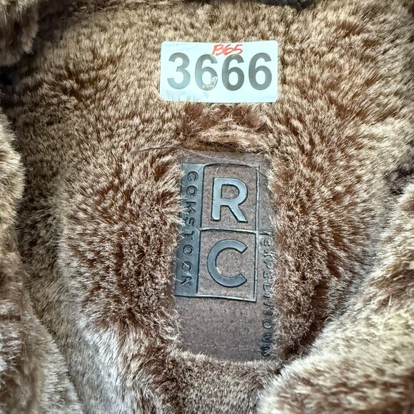RC Comstock Expedition Leather Lined Full Zip Jacket Men's XXL Brown Winter - Picture 3 of 12